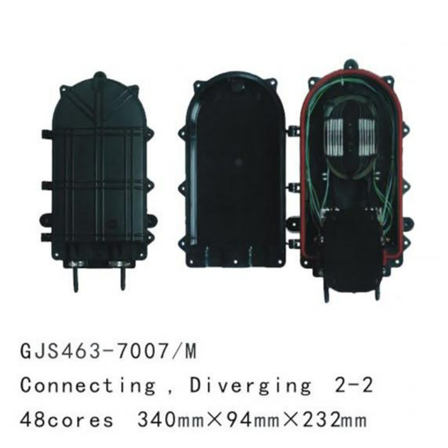 الألياف البصرية إغلاقات قبة نوع 463